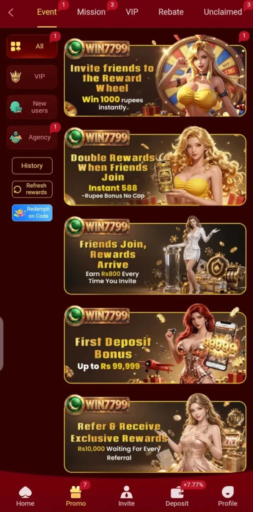 WIN7799 APP
