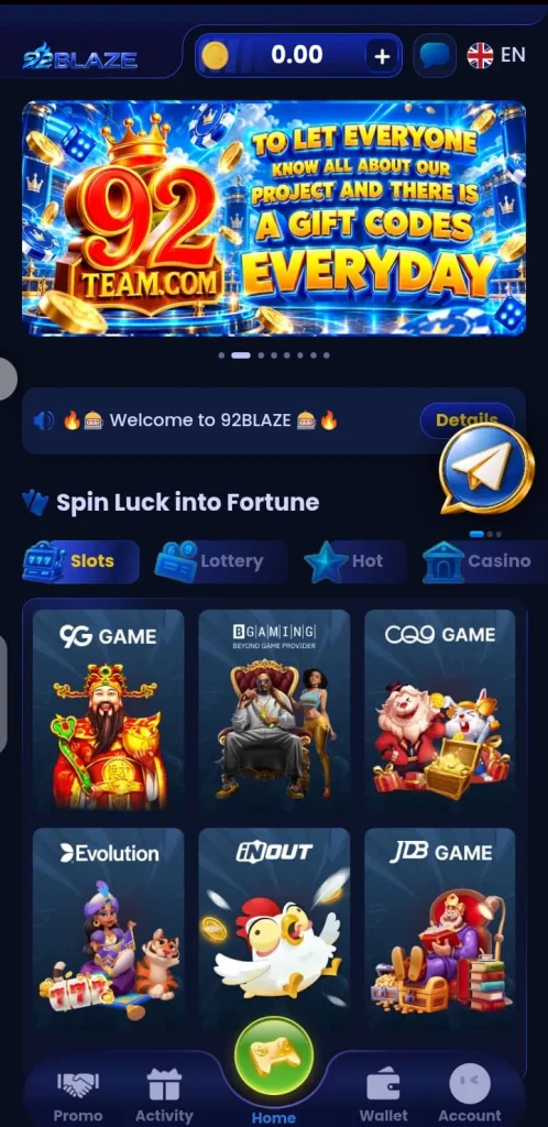 92blaze APK